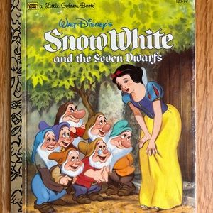 Vintage - SnowWhite Little Golden Book - 1984